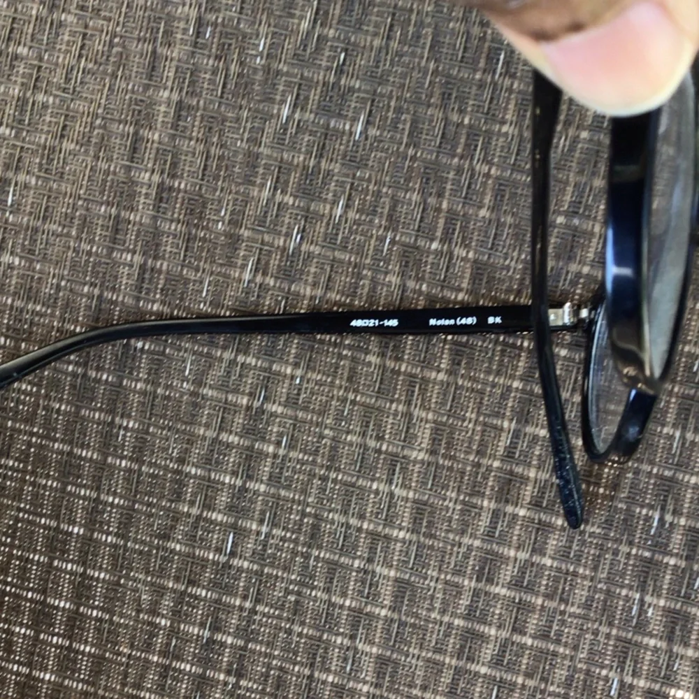 Salt Black NOLAN Round Frames